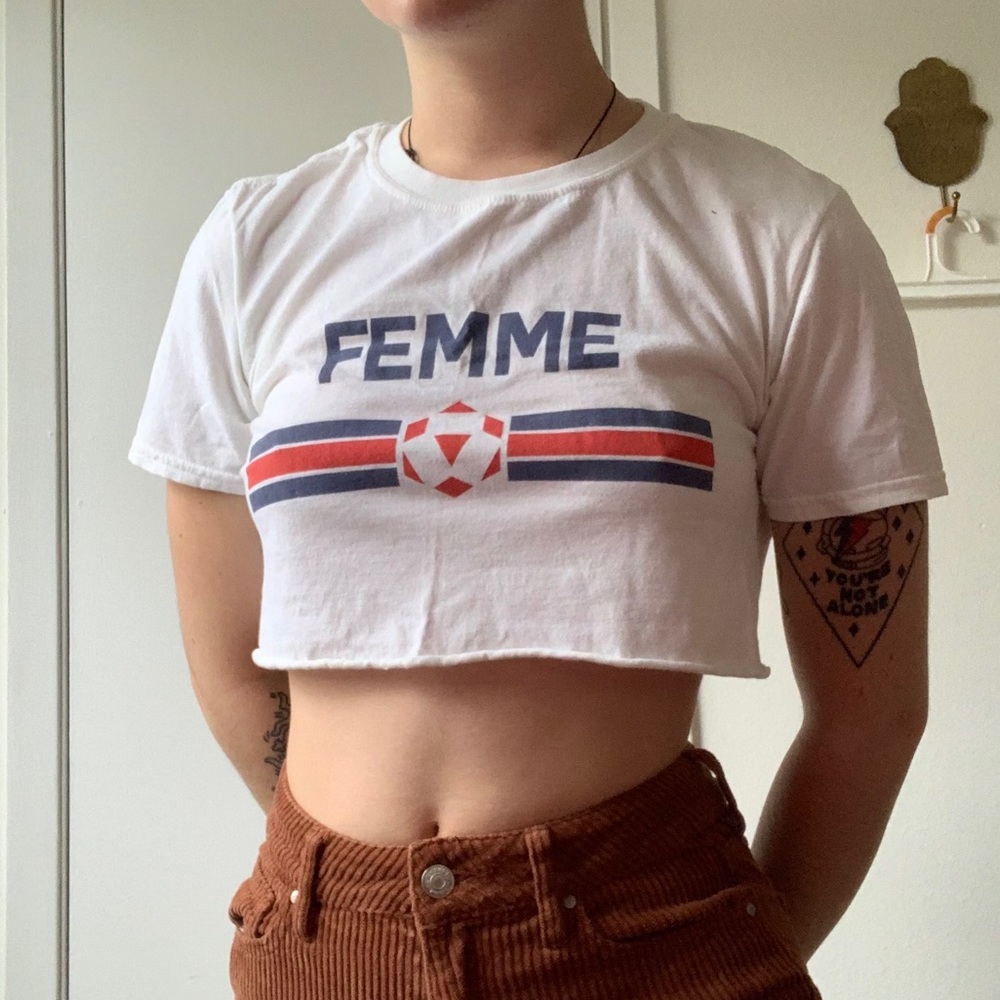 FEMME crop top